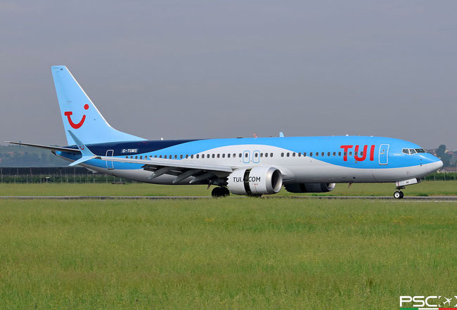 G-TUMS Boeing 737-8 MAX 44589 6783 LEAP-1B Rhodes TUI Airways 2018 @ Aeroporto di Verona 08 2025 © Piti Spotter Club Verona