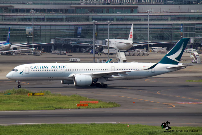 B-LRE A350-941 39 Cathay Pacific Airways @ Tokyo Haneda 07.2023 © Piti Spotter Club Verona