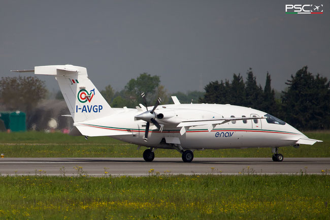 I-AVGP Piaggio P180 Avanti II 1195  PT6A-66B  ENAV S.p.A.@ Aeroporto di Verona 04 2024 © Piti Spotter Club Verona