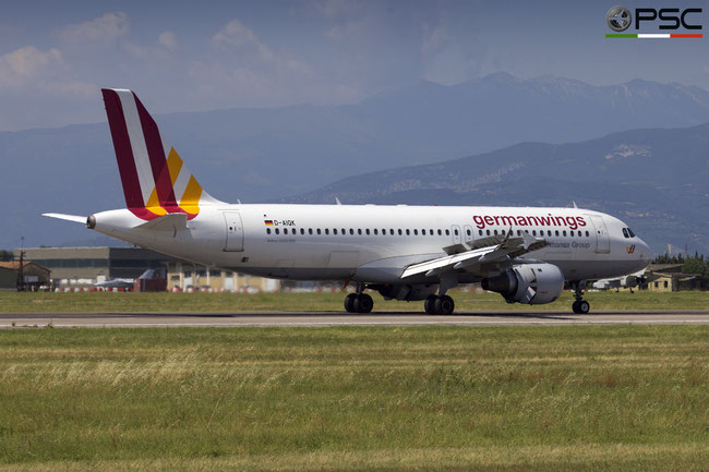 D-AIQK A320-211 218 Germanwings @ Aeroporto di Verona 23.07.2018 © Piti Spotter Club Verona