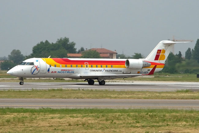 EC-HEK Canadair CRJ-200ER 7320  CF34-3B1  Air Nostrum>IBERIA Regional 1999 @ Aeroporto di Verona 2012 © Piti Spotter Club Verona