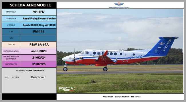 Un aereo della RFDS fotografato a Brisbane dal nostro Maurizio Martinelli