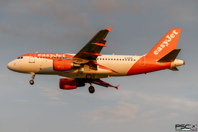 G-EZFR Airbus A319-111 4125  cfm56-5B5/P  easyJet 2009 @ Aeroporto di Verona 08 2025 © Piti Spotter Club Verona
