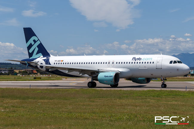 YR-ADD Airbus A320-214 4681  CFM56-5B4/3  FLYYO @ Aeroporto di Verona 07 2025 © Piti Spotter Club Verona