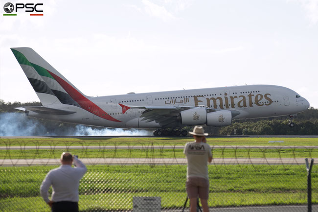 A6-EOE A380-861 169 Emirates @ Brisbane Airport - 12/2023 - per gentile concessione di Maurizio Martinelli  ©  Piti Spotter Club Verona