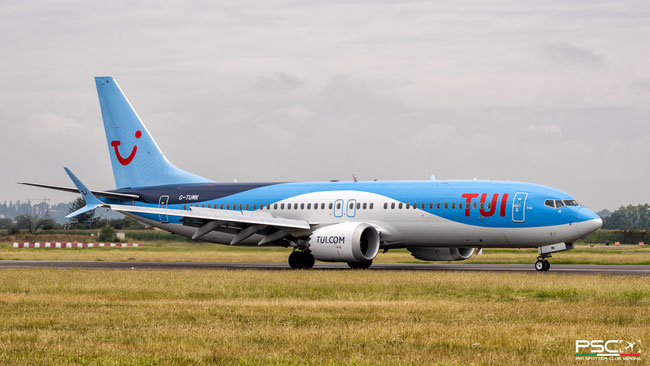 G-TUMK Boeing 737-8 MAX 44605 7541 LEAP-1B28 Ibiza TUI Airways 2019 @ Aeroporto di Verona 07 2025 © Piti Spotter Club Verona