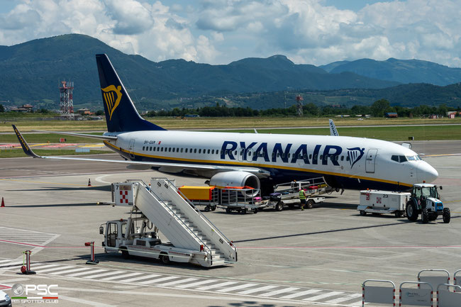 9H-QAM B737-800 44794/6406 Malta Air (Ryanair) @ Bergamo 08.2023 © Piti Spotter Club Verona