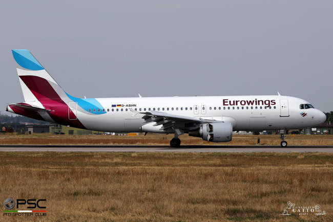 D-ABHN A320-214 4368 Eurowings@ Aeroporto di Verona 06.09.2017 © Piti Spotter Club Verona