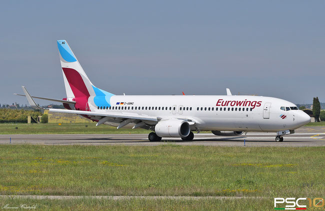 D-ABMQ B737-86J 37780/4500 Eurowings @ Aeroporto di Verona 05 2022 © Piti Spotter Club Verona