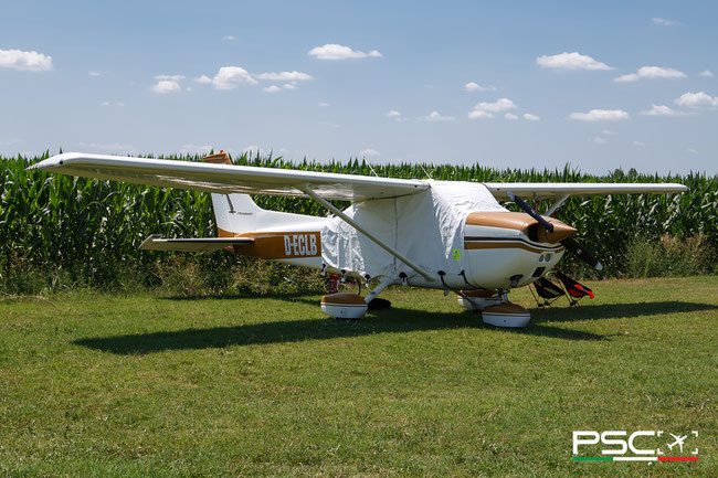 D-ECLB  - Reims-Cessna F172M Skyhawk @ Bagnoli FlyParty 06 2025 © Piti Spotter Club Verona