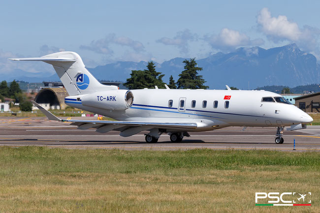 TC-ARK Bombardier Challenger 3500 20981  AS907-2-1A   2024 @ Aeroporto di Verona 07 2025 © Piti Spotter Club Verona