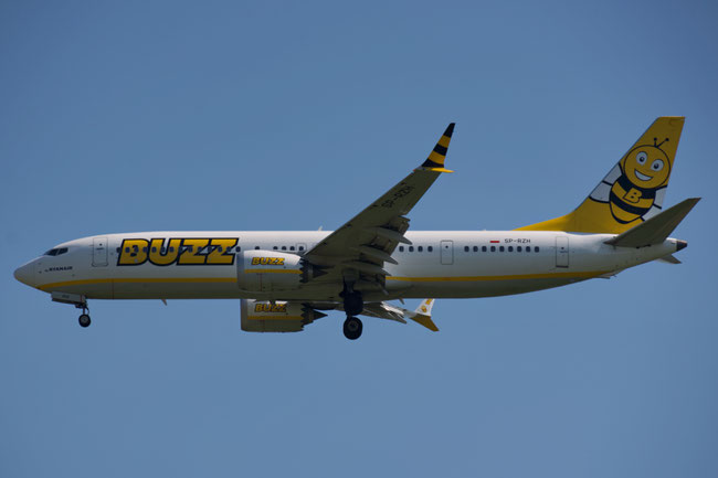 SP-RZH Boeing 737-8 MAX 200 62322 7917 LEAP-1B27  Buzz 2021  @ Aeroporto di Verona 08 2025 © Piti Spotter Club Verona