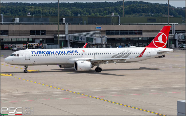 TC-LTG A321-271NX 10375 Turkish Airlines - THY Türk Hava Yollari @ Zurich 07.2023 © Piti Spotter Club Verona
