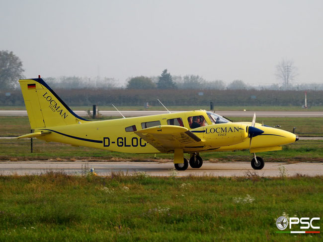 D-GLOC Piper PA 34T Seneca II @ Aeroporto di Verona 09.11.2008 © Piti Spotter Club Verona