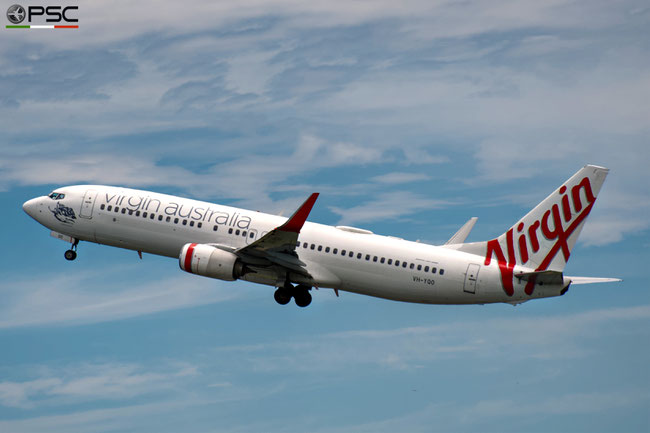 VH-YQO B737-8FE 41010/4494 Virgin Australia @ Brisbane Airport - 12/2023 - per gentile concessione di Maurizio Martinelli  ©  Piti Spotter Club Verona