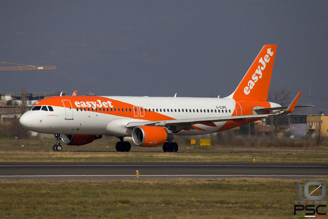 G-EZPE A320-214 7044 easyJet @ Aeroporto di Verona 03.2023  © Piti Spotter Club Verona