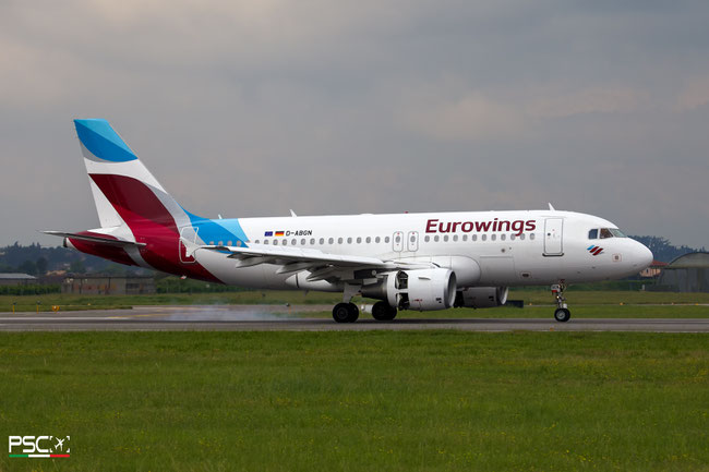 D-ABGN Airbus A319-112 3661  cfm56-5B6/P  Eurowings 2008  @ Aeroporto di Verona 05 2024 © Piti Spotter Club Verona