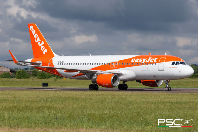 G-EJCK Airbus A320-214SL 5522  CFM56-5B4/3  easyJet (ICBC Leasing) 2013  @ Aeroporto di Verona 07 2025 © Piti Spotter Club Verona