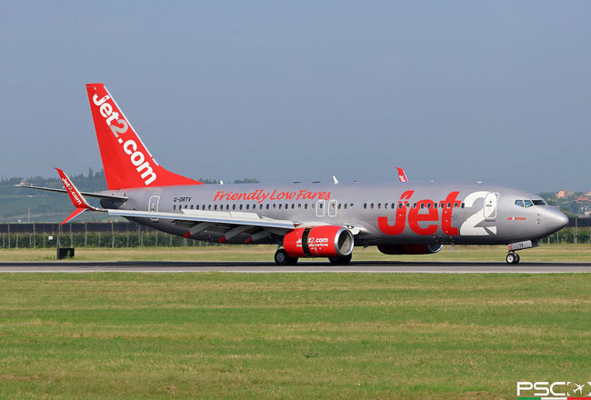 G-DRTV Boeing 737-8AL (SSW) 40554 5410 cfm56-7B26E  Jet2  2015 @ Aeroporto di Verona 08 2025 © Piti Spotter Club Verona