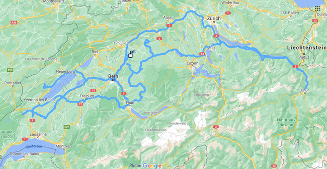 Märztour 2021 Berneroberland - Jura