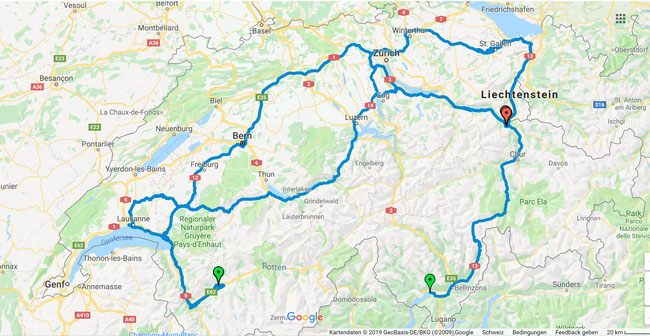 Frühlingserwachen 2019 Tessin-Bodensee-Wallis