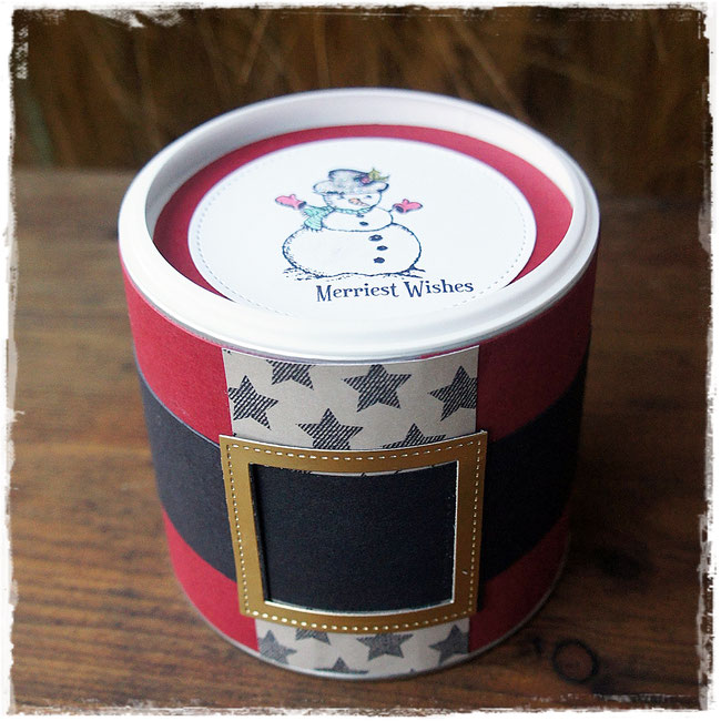 stampin up - weihnachten - Christmas Magic - Stitched Shapes