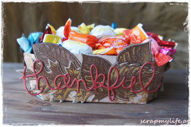 stampin up - vintage leaves