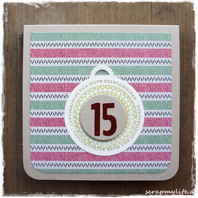 stampin up - weihnachten - DP gemütliche weihnachten - merry tags framelits