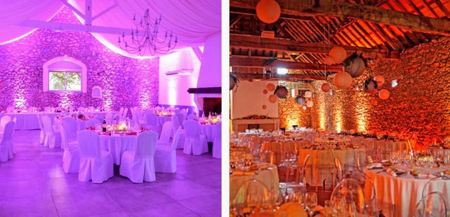 décoration lumineuse de votre mariage à Lyon