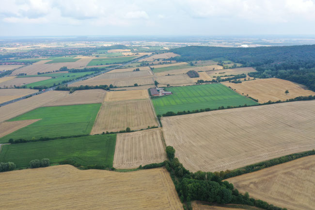 Luftbild Windpark Rodenberg