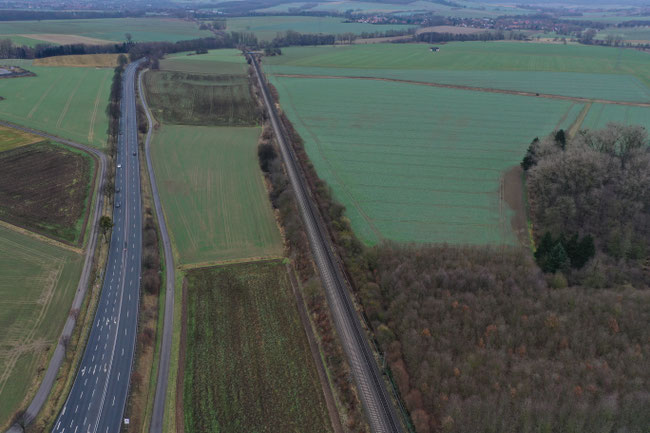 Luftbild Solarpark Hasperde
