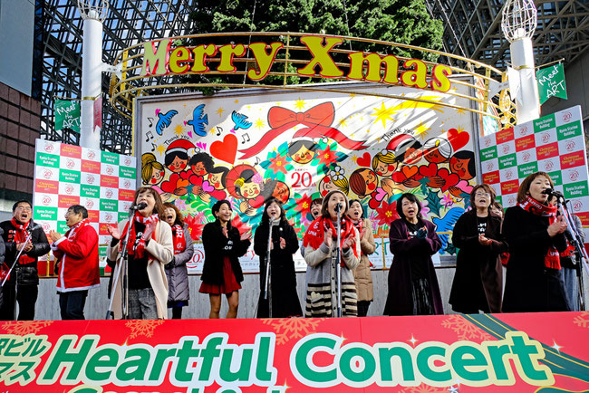 アルファアカデミーゴスペルスクール京都駅ビルハートフルコンサート