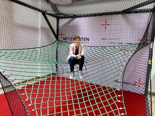 Cornelia Dinsleder_Bildungsforscherin_PH_Luzern_Netzwelten_Wanderausstellung