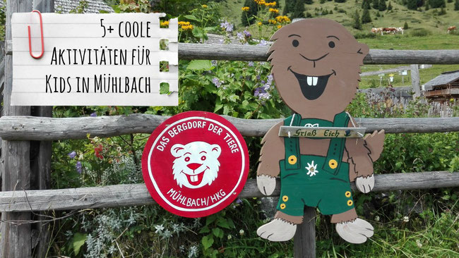 Mühlbach am Hochkönig, Bergdorf der Tiere, Kinder