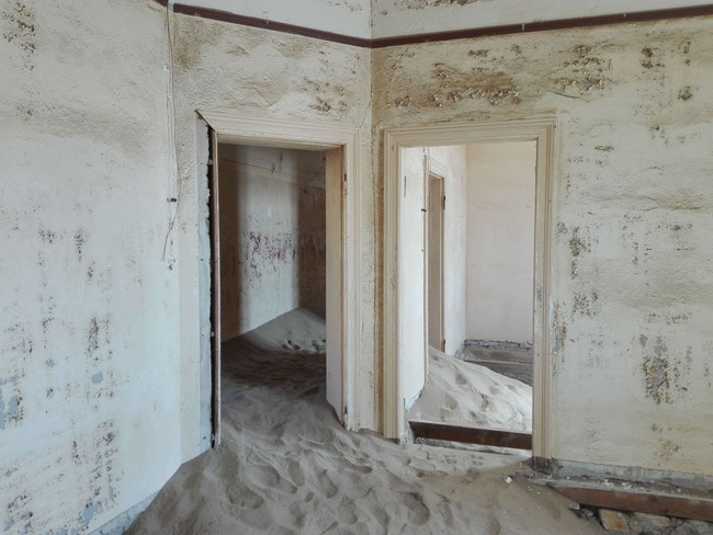 Kolmannskoppe, Kolmanskop, Namibia, Wüste, Diamanten