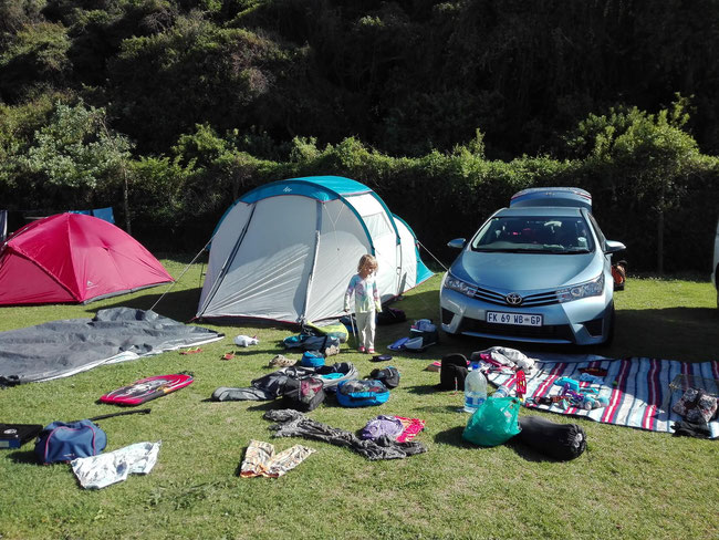 Camping in Südafrika