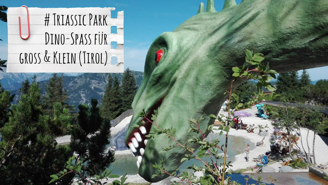 Triassic Park, Steinplatte, Dinosaurierpark