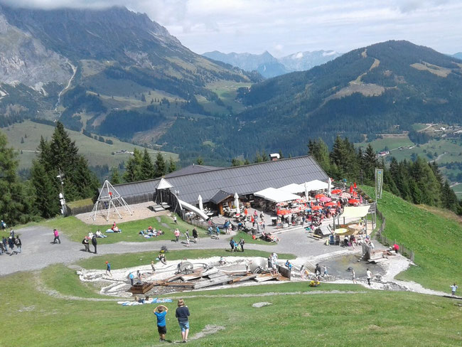 Karbachalm, Tonis Almspielplatz, Mühlbach