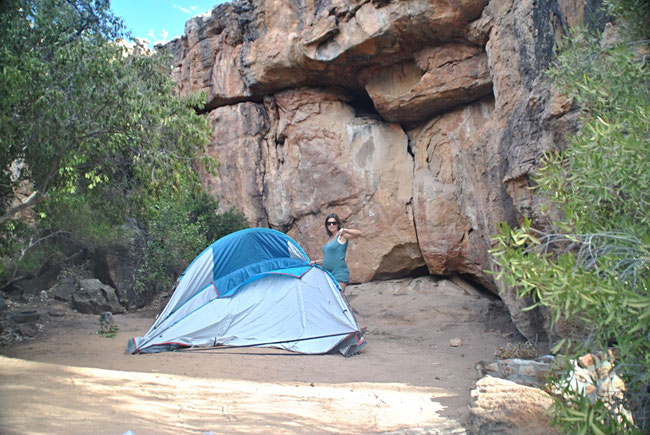 Camping in Südafrika