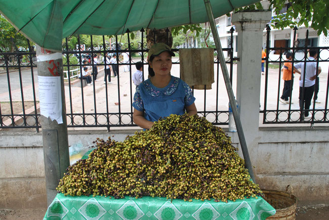 Marktstand Luang Prabang