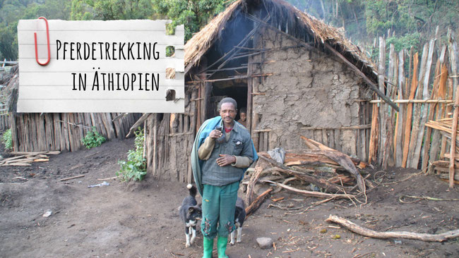 Äthiopien, Afrika, Pferdetrekking, Bale Mountains, Franzls On Tour, franzlsontour, Lehmhütte