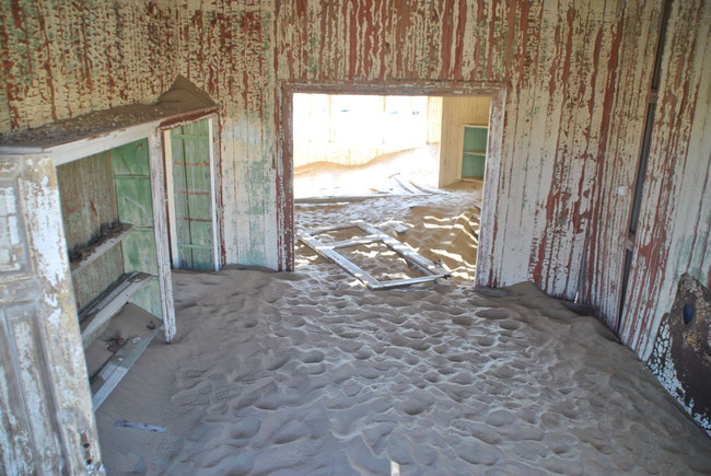 Kolmannskoppe, Kolmanskop, Geisterstadt, Namibia, Wüste, Diamanten