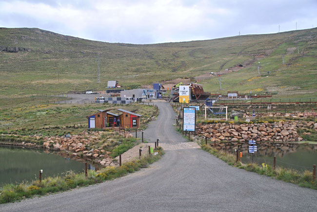 Afriski Resort, Lesotho, Afrika, Skifahren, Winter, Reisen, Skilift