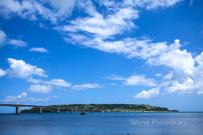 古宇利島　古宇利大橋　沖縄の風景