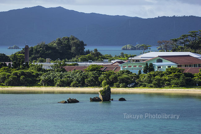 屋我地島　沖縄の風景写真