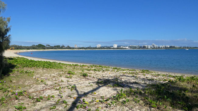 Spit Beach on the Mooloolaba Spit