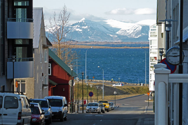 A Reykjavik street view
