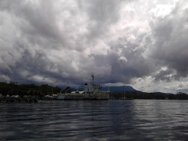 Clouds over Kunanyi