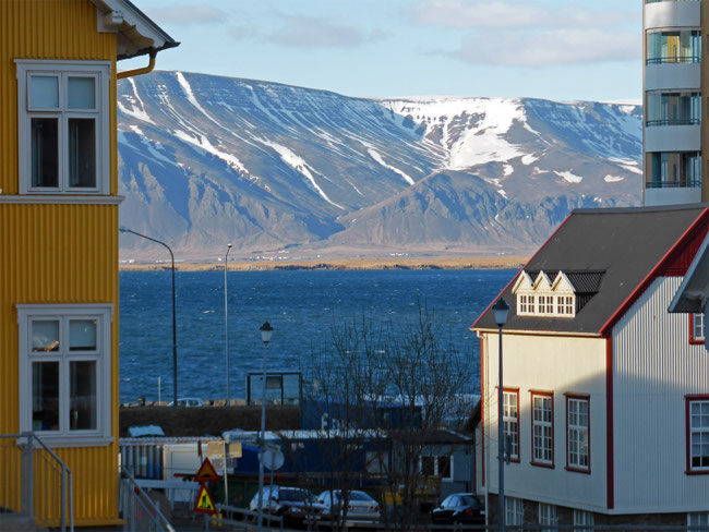 A Reykjavik street view