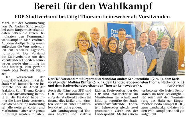 Partnersuche marler zeitung